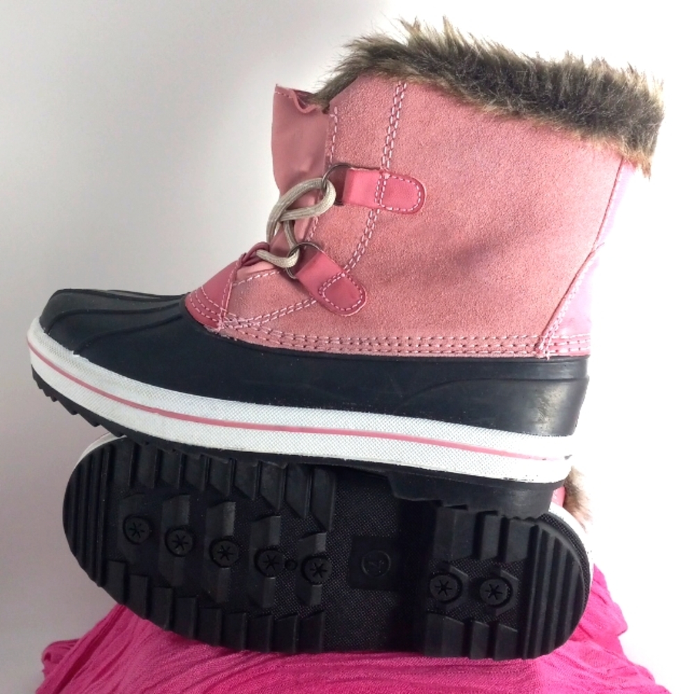 PINK GIRLS WINTER BOOTS